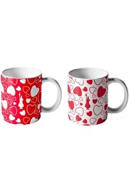 STOREMAX shopverse - Kalp Desenli 2'Li Kupa Seti trendflick 1014773