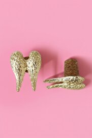 STOREMAX shopverse Melek Kanadı 2 Adet Mantar Tıpa - Şarap Yağdanlık Şişe trendflick 1014773