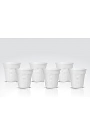 STOREMAX shopverse Y0Tz502 6 Espresso Bardağı,, Beyaz, 23,7 x 14 x 7 cm, 6 Parça trendflick 1014773