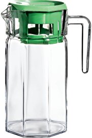 STOREMAX shopverse Plastik Petrol Yeşili Kapaklı Kösem Sürahi 1250 CC trendflick 1014773