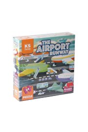 Ks Puzzle PRS 32707 The Airport runway Pre School Puzzle -KSPuzzle