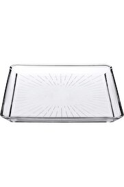 STOREMAX shopverse Madlen Servis Tabağı 68683 Madlen Crystal Glass 24x24 trendflick 1014773