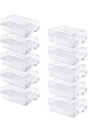 STOREMAX shopverse 10'Lu Set 5 Kadın & 5 Erkek Beyaz Ayakkabı Kutusu trendflick 1014773