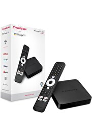 STOREMAX Streaming Box 240G, 4K UHD, Ses Kontrolü, WiFi, (Netflix, Video, YouTube, +, Spotify), Dahili Chrome