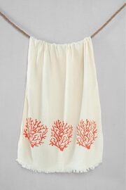 STOREMAX shopverse 2 Katlı Organik Havlu Turuncu trendflick 1014773