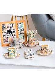 STOREMAX shopverse TE-207 Fincan Takımı-Desenli Fincan Takımı-Türk Kahvesi 6 Kişilik 90 cc trendflick 1014773