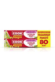 STOREMAX shopverse Ekonomik Büyük Buzdolabı Poşeti 30 x 42 cm, 80 yaprak, 15'li trendflick 1014773