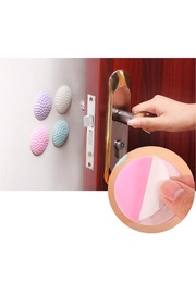 Go İthalat Çok Amaçlı Si̇li̇kon Kapı Duvar Koruyucu Tampon 4Lü Paket (4457)