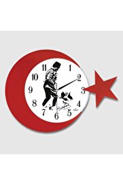 Evi̇mdeyokyok Ay Yi̇ldi̇z Duvar Saati̇ 134-3