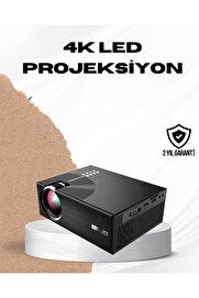 Toptan Bulurum HDMI ve USB Girişli Taşınabilir Projeksiyon – Full HD, Kumandalı, Oyun ve Film Deneyimi