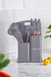 STOREMAX shopverse Nairobi Dayanıklı Silikon Yanmaz Yapışmaz 12 Parça Servis Seti Gri Vlt1420 trendflick 1014