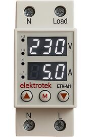 STOREMAX shopverse ETK-M1 Gerilim ve Akım 63A 230V DIN Ray Ayarlanabilir Röle trendflick 1014773
