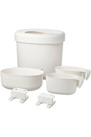 STOREMAX shopverse ÖNSKLIG stor Sepetler Değişen TBL 4'lü Set, Beyaz trendflick 1014773