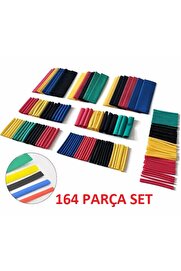 Go İthalat 164 Parça Set Isıyla Daralan Makaron Kablo Koruyucu Kılıf (5258)