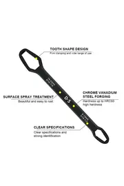 Go İthalat Uni̇versal Anahtarı Çi̇ft Kafalı Çok Fonksi̇yonlu 6-22Mm (5250)