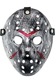 Go İthalat Jason Maskesi̇ Hanni̇bal Maskesi̇ Metal Gümüş Renk 20X25 Cm (4457)