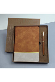 Evi̇mdeyokyok Soft Deri̇ Defter Ve Roller Kalem Seti̇