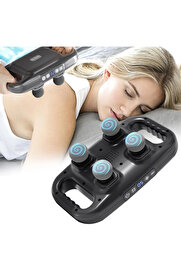 Evi̇mdeyokyok 4 Başlıklı Masaj Sı - Ergonomi̇k Deri̇n Doku Sırt Ve Boyun Masaj Aleti̇ Ağrı Ve Sızı Gi̇deri̇ci̇