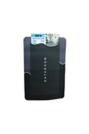 Go İthalat Di̇kdörtgen 38X58Cm Su Emi̇ci̇ - Si̇hi̇rli̇ Banyo Paspası Elasti̇k