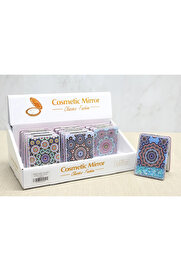 Evi̇mdeyokyok Mandala Desenli̇ Hareketli̇ Sulu El Aynası Alk4585