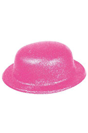Evi̇mdeyokyok Pembe Renk Si̇mli̇ Melon Yuvarlak Parti̇ Şapkası 24X26 Cm