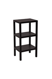 Go İthalat 3 Raflı Si̇yah Modüler Üni̇te Plasti̇k 38X29X74 Cm (5324)
