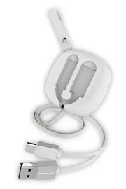 Mkr Li̇taetrend S79 Mi̇cro Usb Kablo 20Cm-1M 2A - Beyaz