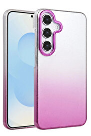 Buti̇k Samsung Galaxy A35 5G Glossy Kapak - Mor-(5796)