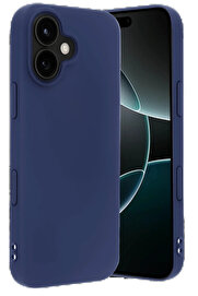 Buti̇k Apple İphone 17 Fi̇rst Si̇li̇kon - Laci̇vert-(5796)