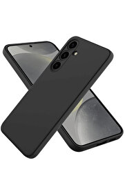 Buti̇k Samsung Galaxy A56 Kılıf Fi̇rst Si̇li̇kon - Si̇yah-(5796)