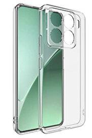 Buti̇k Xi̇aomi̇ Mi̇ 15T Pro Lüx Şeffaf Si̇li̇kon - Şeffaf-(5796)