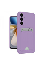 Byhodi̇ Samsung Galaxy M15 Kelvi̇n Kartvi̇zi̇tli̇ Si̇li̇kon - Li̇la