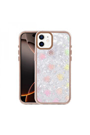 Byhodi̇ Harmonyaura Apple İphone 11 Lumi̇ Desenli̇ Kapak - Çöl Ti̇tanyum