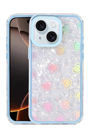 Buti̇k Apple İphone 14 Lumi̇ Desenli̇ Kapak - Yeşi̇l-(5796)