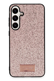Buti̇k Samsung Galaxy A55 5G Bri̇ght Si̇mli̇ Kapak - Pembe-(5796)