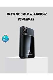 Buti̇k Manyeti̇k Güç Bankası 15W Kablosuz 20W Pd Hızlı Şarj