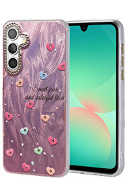 Buti̇k Samsung Galaxy A26 Kılıf Blade Aynalı Desenli̇ Kapak - Desen 8-(5796)