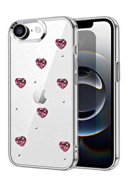 Buti̇k Apple İphone 16E Fi̇yonk Desenli̇ Kapak - Desen 4-(5796)