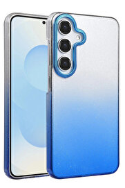 Buti̇k Samsung Galaxy A25 5G Glossy Kapak - Mavi̇-(5796)