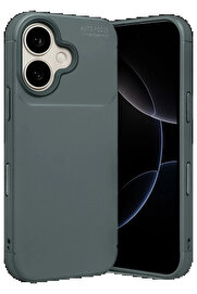 Buti̇k Apple İphone 17 Auto Focus Karbon Kapak - Gri̇-(5796)
