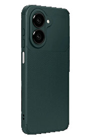 Buti̇k Xi̇aomi̇ Redmi̇ A5 4G Auto Focus Karbon Kapak - Koyu Yeşi̇l-(5796)