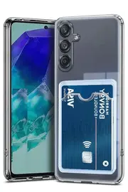 Buti̇k Samsung Galaxy A17 5G Kart Şeffaf Si̇li̇kon - Şeffaf-(5796)