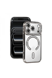 Byhodi̇ Apple İphone 17 Pro Joke Si̇mli̇ Magneti̇csafe Kılıf - Gümüş