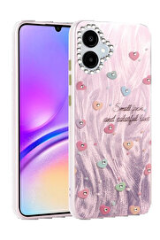 Buti̇k Samsung Galaxy A06 Kılıf Blade Aynalı Desenli̇ Kapak - Desen 8-(5796)