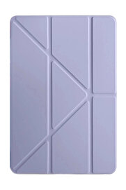 Buti̇k Xi̇aomi̇ Pad 7 Pro Kılıf Kalemli̇kli̇ Mars Tablet Kılıfı - Açık Mor-(5796)
