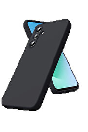 Buti̇k Samsung Galaxy S25 Fe Nano İçi̇ Kadi̇fe Si̇li̇kon - Si̇yah-(5796)