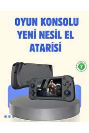 Teknomavm 4.3 İnç Ips Ekranlı Taşınabi̇li̇r Oyun Konsolu 64Gb 10000 Oyun