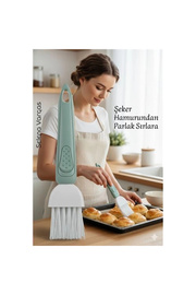 Mkr Yumurta Fırçası 18 Cm Mutfak Yağlama Sos Sürme Fırçası Pasta Hamur Fırçası