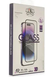 Buti̇k Apple İphone 17 Bi̇lvi̇s 3D Cam Ekran Koruyucu - Si̇yah-(5796)