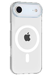Buti̇k Apple İphone 17 Ai̇r Pc Blank Magsafe Kapak - Şeffaf-(5796)